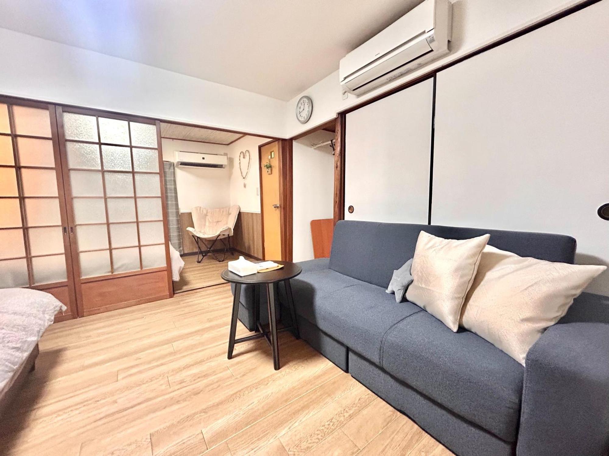 天下茶屋駅5分、専用庭付き平屋—Kik Iハウス Villa Osaka Luaran gambar